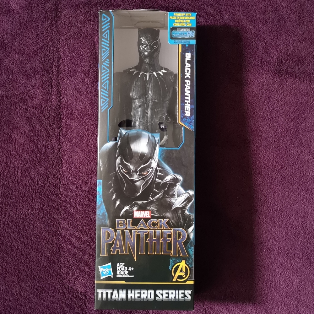 NWT Marvel Black Panther Action Figure, Large